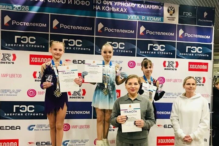 Юные ленинградские фигуристы завоевали 4 путёвки на первенство России