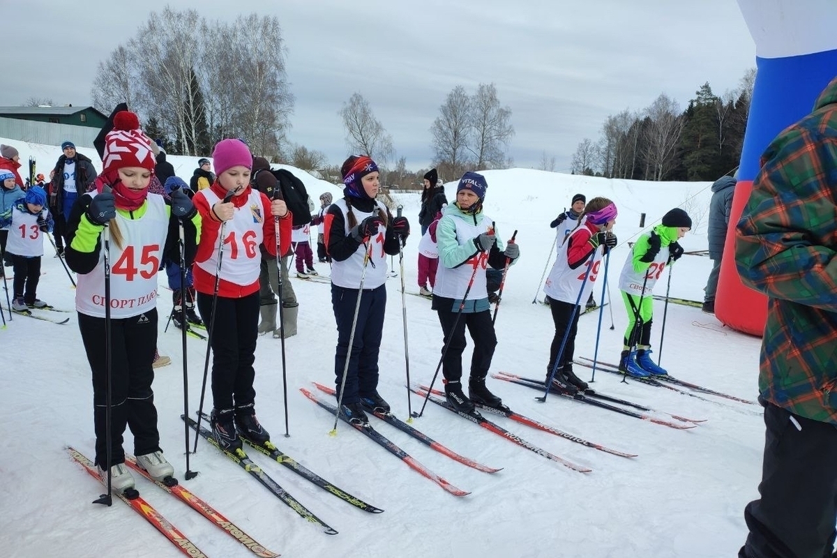 Лыжники из Серпухова завоевали призовые места в Любучанах