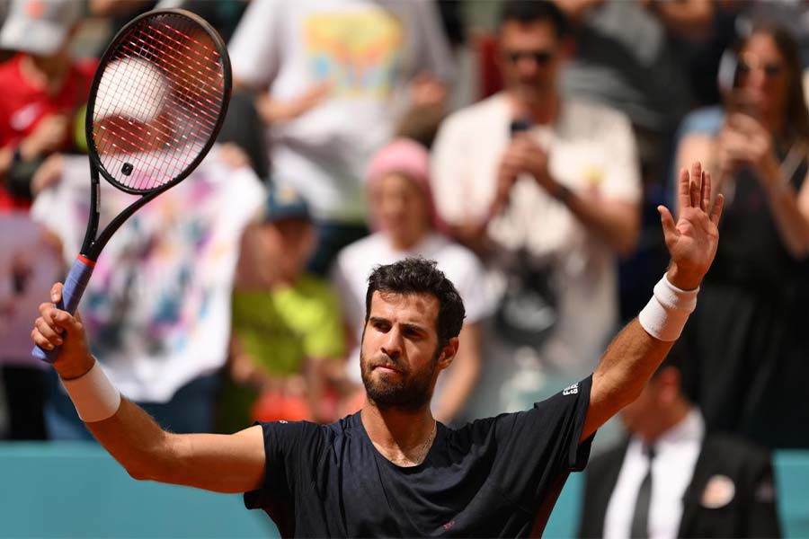 Хачанов о победе на «Мастерсе» в Мадриде: «Матч у меня хорошо получился»